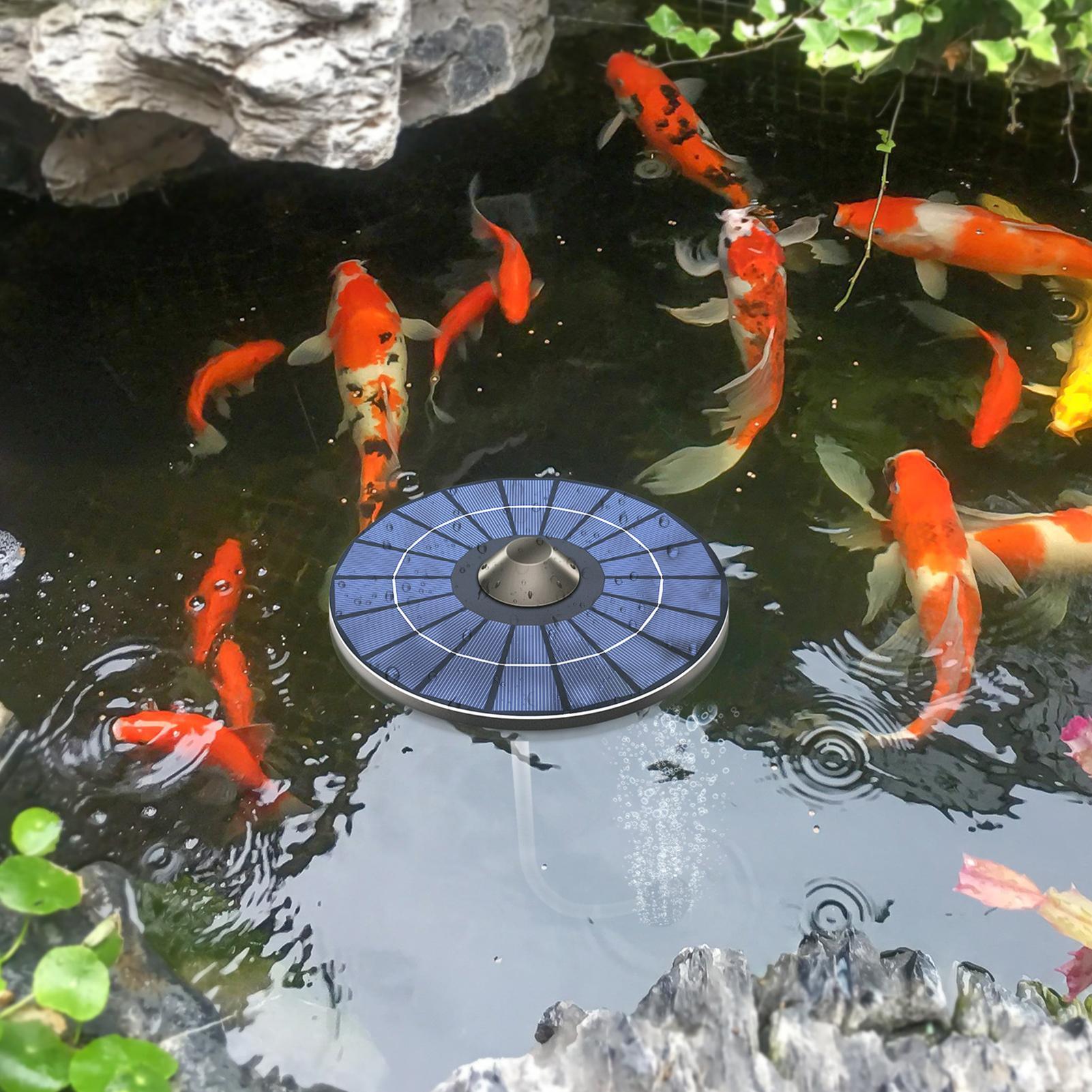 Solar Pool Pump Kit - Solar-powered pond aerator pump Aquarium aerator