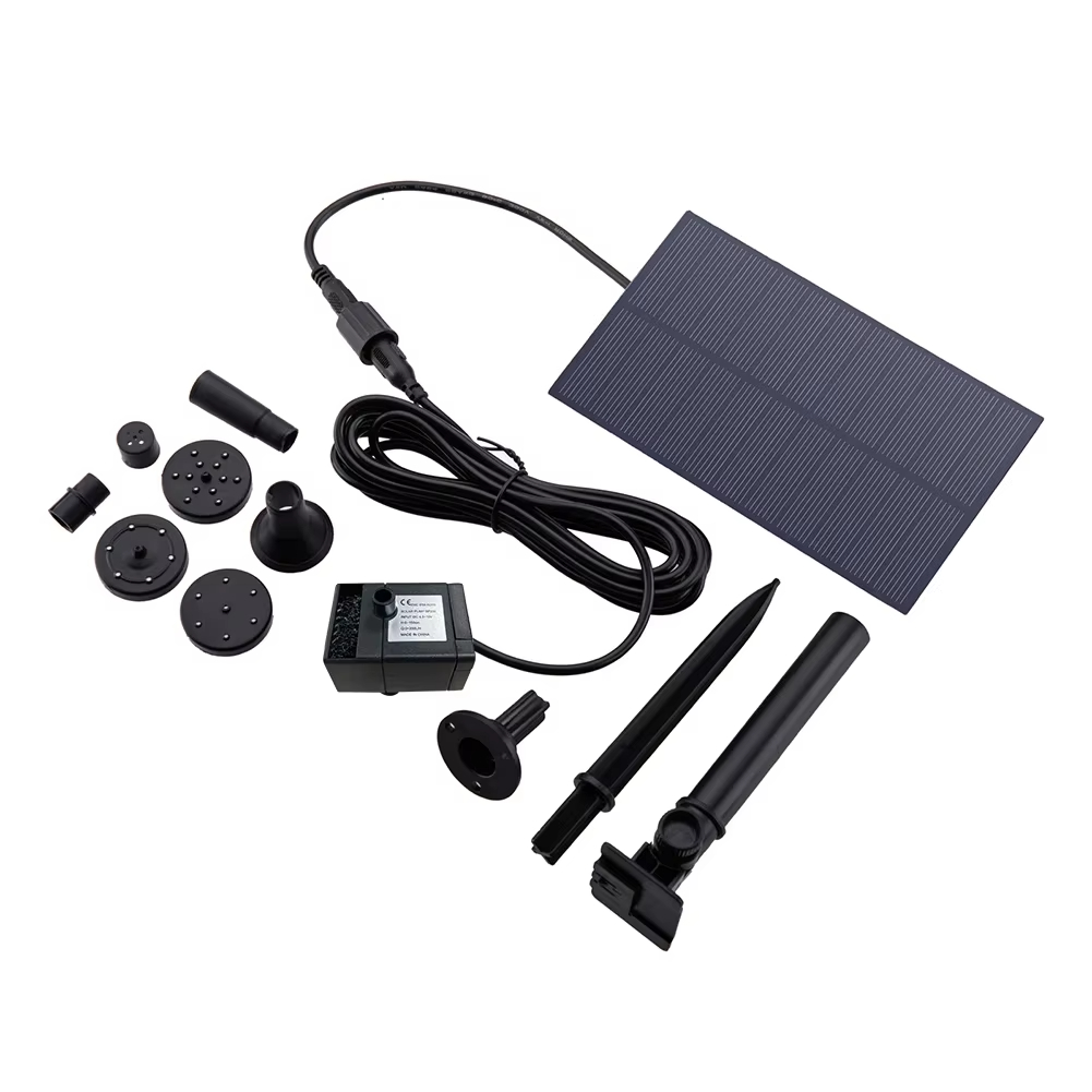 Mini 5W 5V Solar Fountain Pump - đánh giá và giá Solar Pool Pump Kit