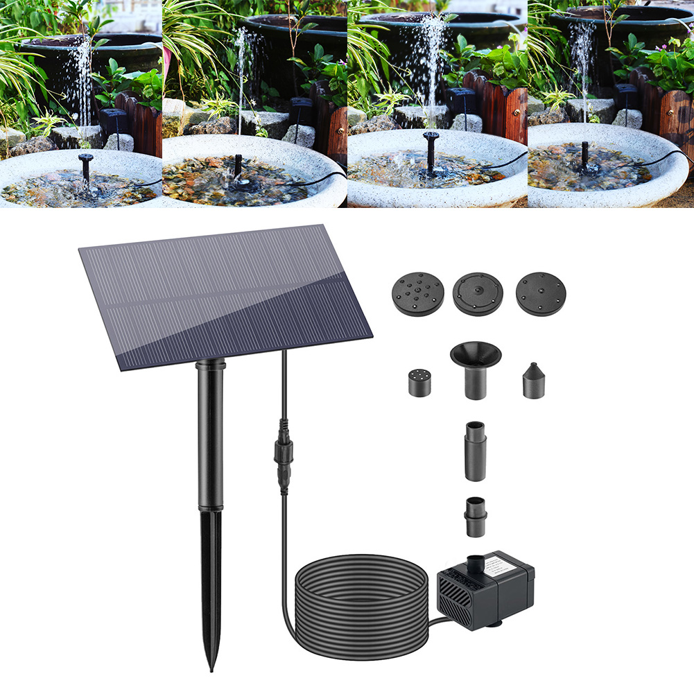 5W 5V Water Fountain Garden De - đánh giá và giá Solar Pool Pump Kit