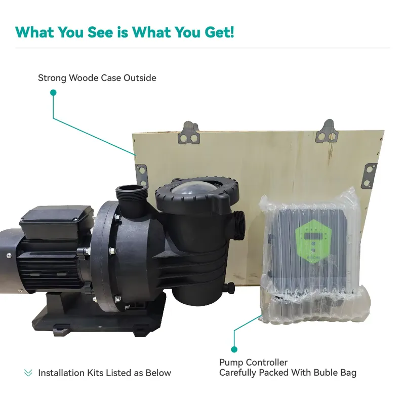 Veichi Manufacturer Supply 2 I - đánh giá và giá Solar Pool Pump Kit