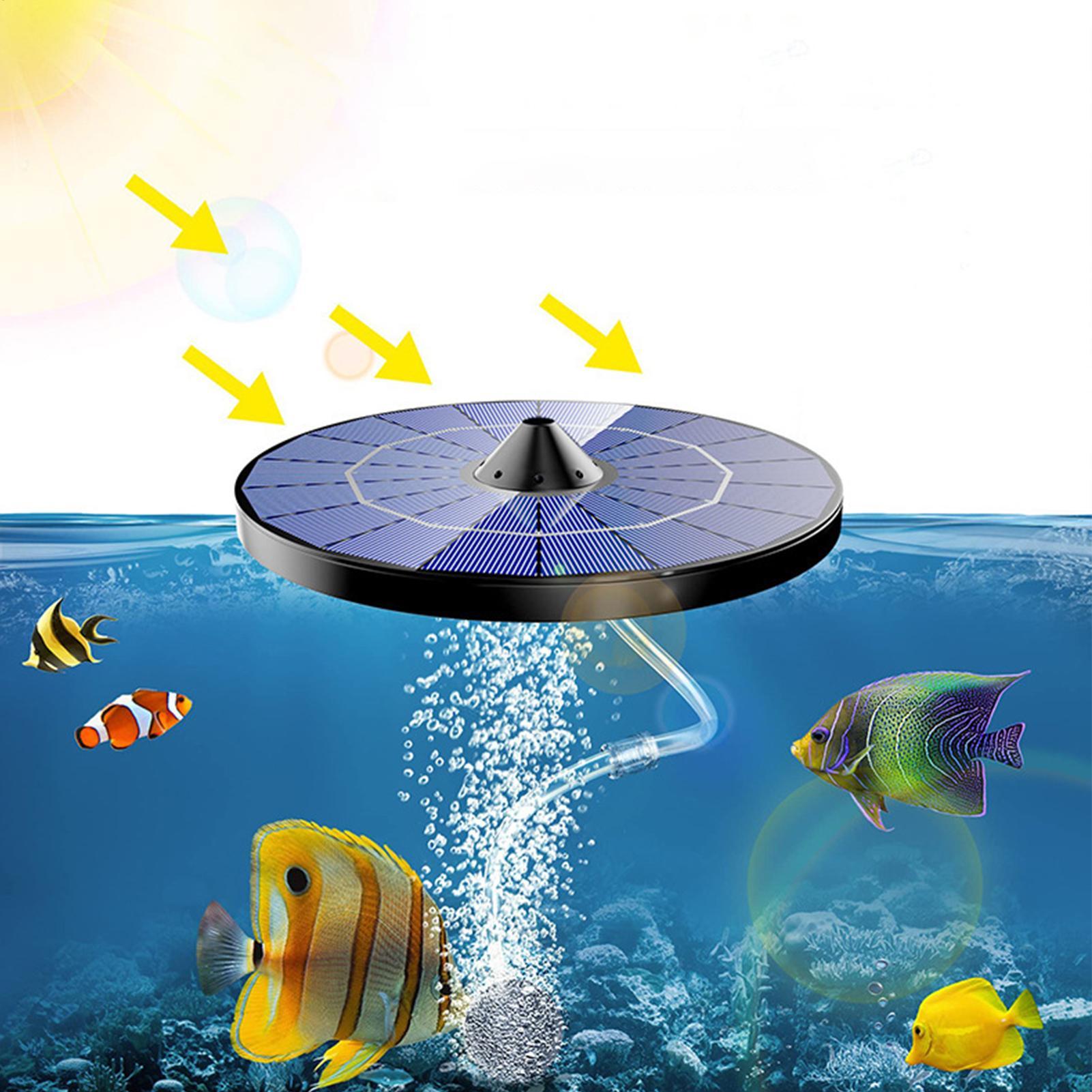 Solar-powered pond aerator pum - đánh giá và giá Solar Pool Pump Kit