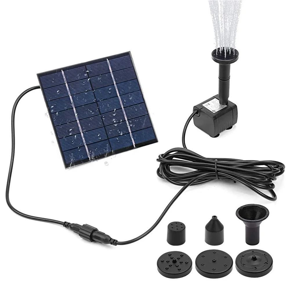 1.4W Mini Solar Fountain Pump  - đánh giá và giá Solar Pool Pump Kit