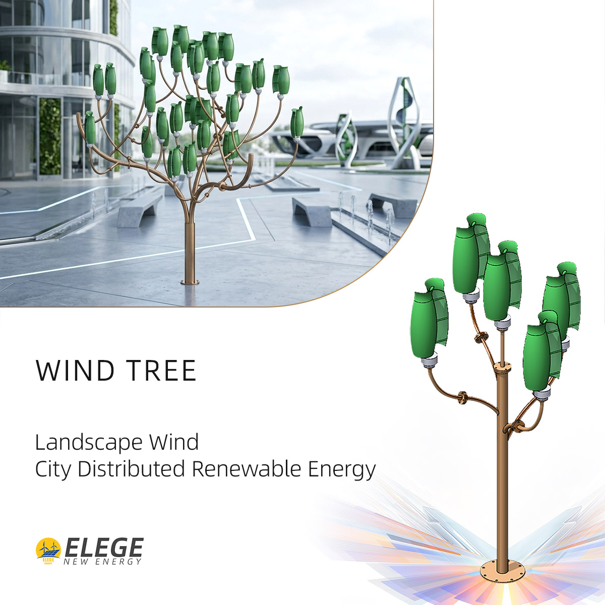 Wind Turbine Tree Landscape Ci - đánh giá và giá Renewable Energy Distribution
